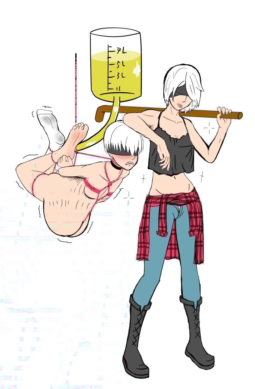 enema feet female femdom fructose_937 gay inflation nier:_automata nier_(series) tagme