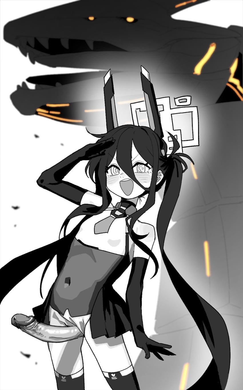 Aris (Armed) (Blue Archive) Rule 34 Image