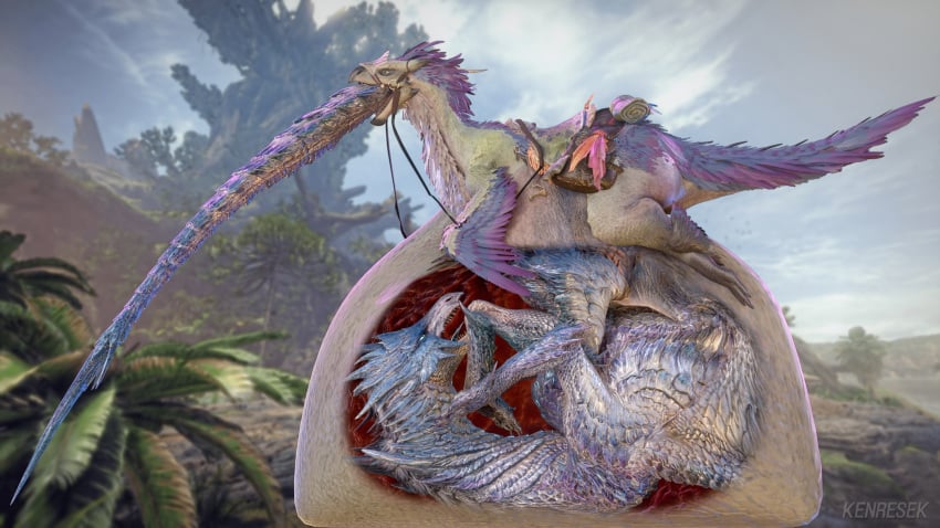 Seikret (Capcom) Rule 34 Image
