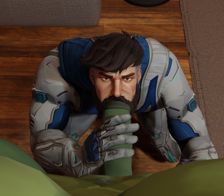 2boys 3d 3d_render bara blowjob fully_clothed gay gay_sex hand_on_cock hand_on_dick hulk hulk_(marvel_rivals) kneeling kneeling_oral_position looking_at_another male male/male male_only marvel marvel_comics marvel_rivals mr_fantastic mr_fantastic_(marvel_rivals) multiple_boys old_male older_male oral reed_richards vaxxmp4