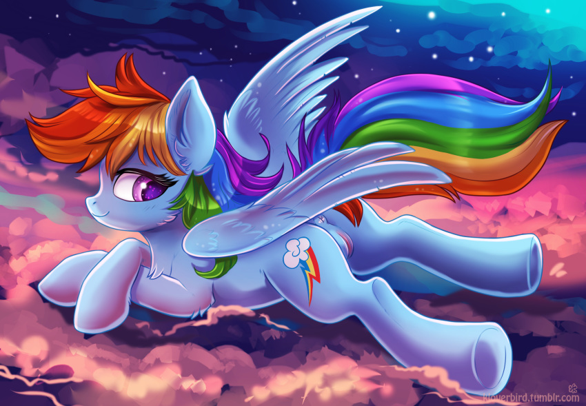 2018 anus blue_feathers cutie_mark equine eyelashes feathered_wings feathers female feral friendship_is_magic hair hi_res hooves ketty-leopardess looking_at_viewer mammal multicolored_hair multicolored_tail my_little_pony pegasus pussy rainbow_dash_(mlp) rainbow_hair rainbow_tail smile solo underhoof wings