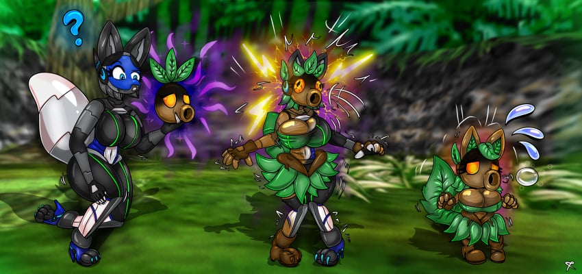 assimilation deku_scrub majora's_mask mask projectporygon shortstackification the_legend_of_zelda transformation
