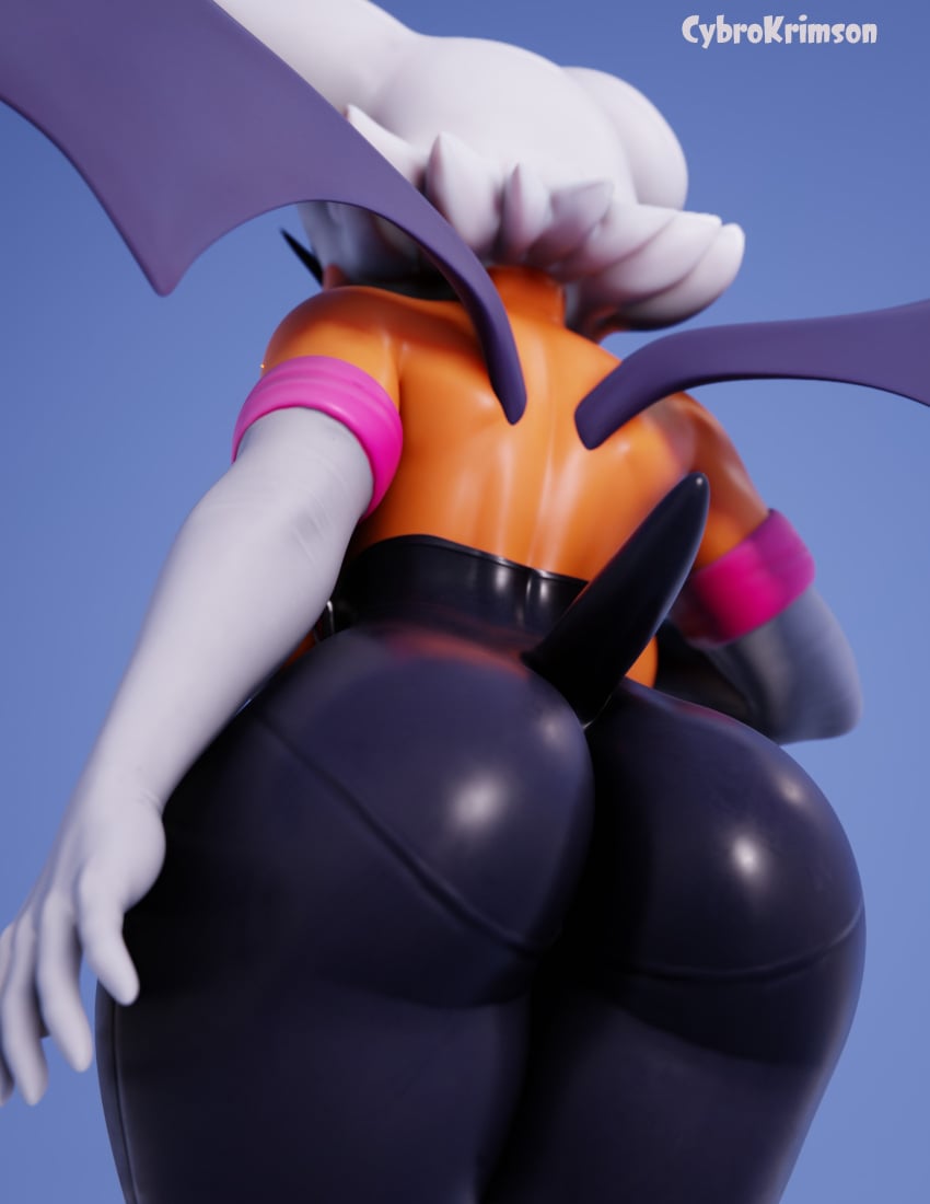 1girls animal_humanoid anthro ass bat bat_girl bat_humanoid bat_wings big_ass big_breasts breasts bust busty chest curvaceous curvy curvy_figure cybrokrimson female hips hourglass_figure huge_ass humanoid large_ass light-skinned_female light_skin mobian mobian_(species) mobian_bat pantylines rouge_the_bat sega slim_waist sonic_(series) sonic_the_hedgehog_(series) thick thick_hips thick_legs thick_thighs thighs voluptuous waist white_hair wide_hips wings