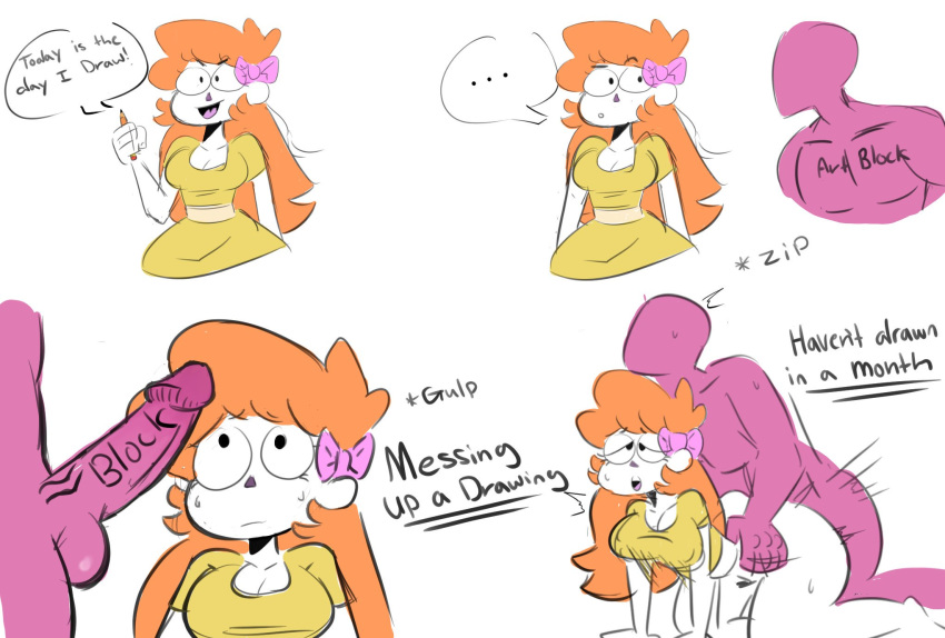 ambiguous_penetration comic female fucked_in_every_way funny humor owlturd penetration penis penis_awe personification rule_63 shen_(shencomix) shencomix starving4rtist