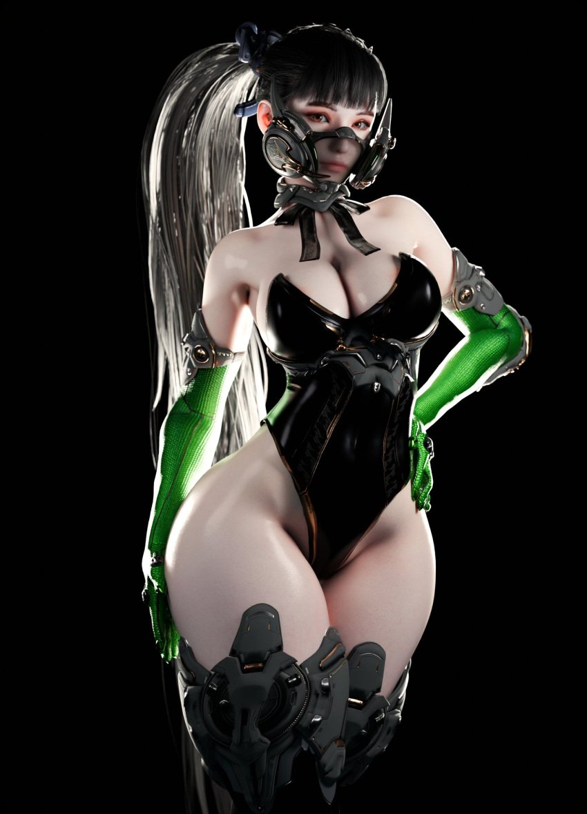 1girls 3d andro-eidos ass big_ass big_breasts big_thighs bodysuit breasts bubblebubbleb crossover curvaceous curvy curvy_figure cyborg eve_(stellar_blade) female freyna_(cosplay) freyna_(the_first_descendant) freyna_leofwin gynoid hips hourglass_figure huge_thighs humanoid large_ass large_thighs legs light-skinned_female light_skin mature mature_female nexon shift_up slim_waist stellar_blade the_first_descendant thick thick_hips thick_legs thick_thighs thighs voluptuous voluptuous_female waist wide_hips