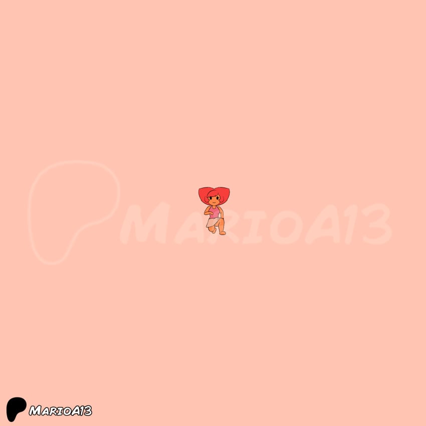 animated animation big_breasts big_nipples destripando_la_historia dlh freckles freckles_on_face front_view greek_mythology hestia hestia_(destripando_la_historia) marioa13 orange_body orange_hair orange_skin pascu_y_rodri patreon patreon_logo patreon_username pink_eyes pov_eye_contact red_hair running tongue_out transformation