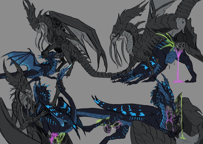 Dark The Xenodragon (Alien (Franchise)) Rule 34 Image