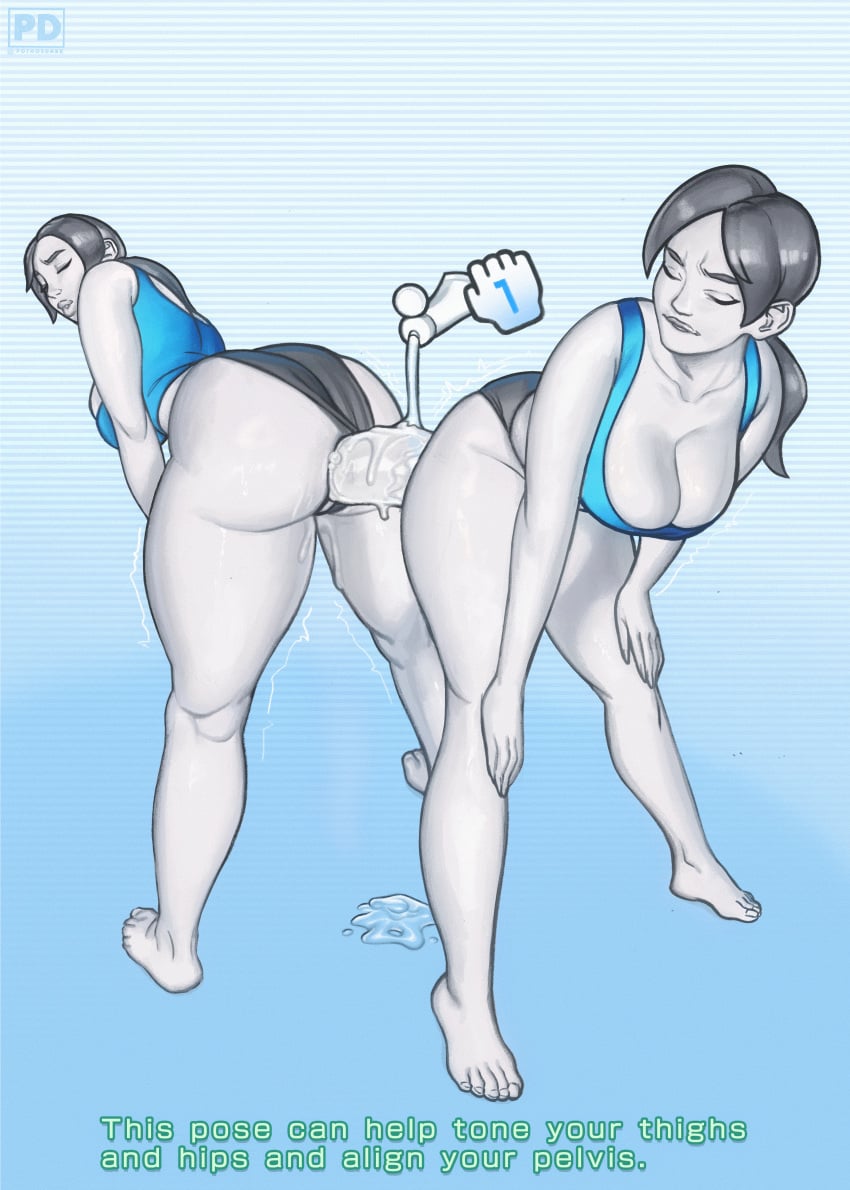 Wii Fit Trainer (Female) Rule 34 Image