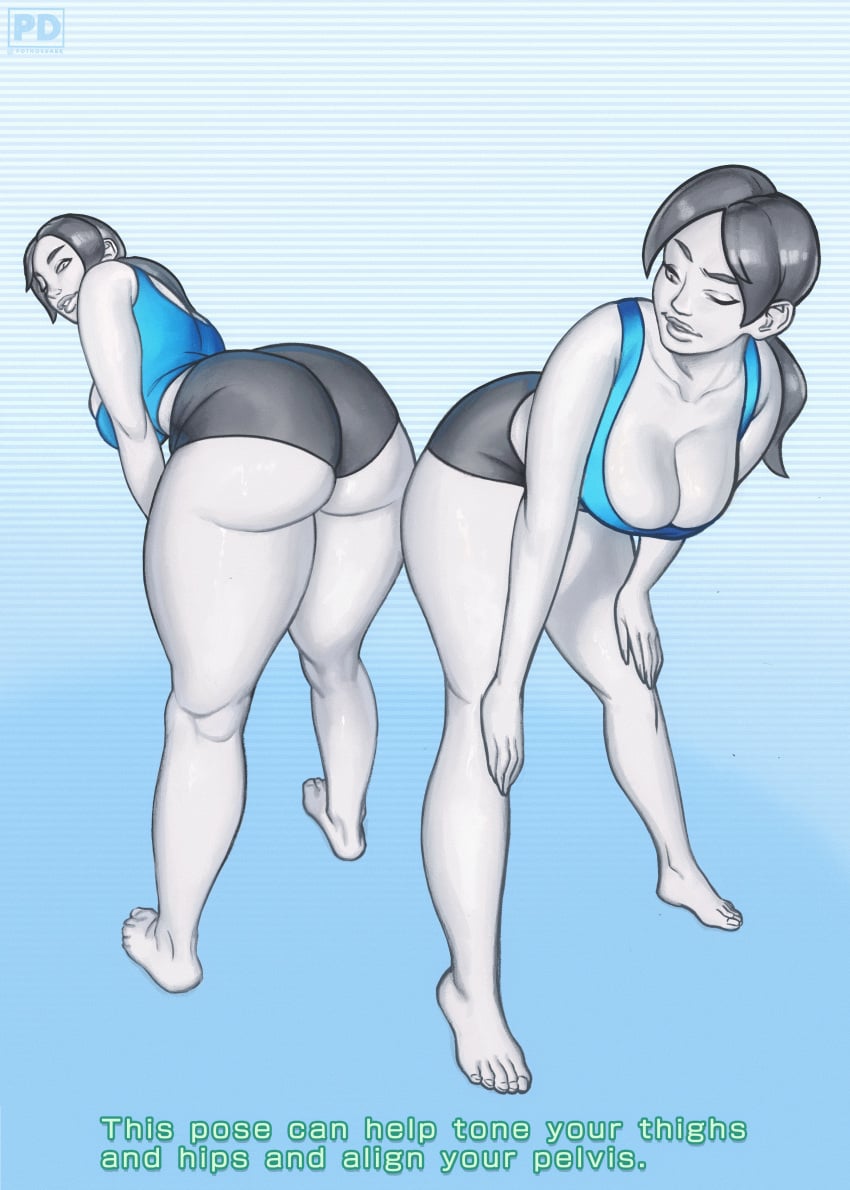 Wii Fit Trainer (Female) Rule 34 Image