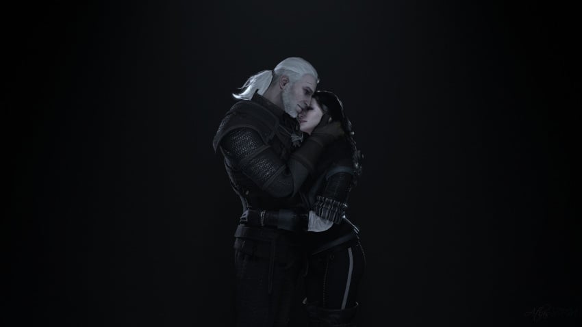 canon_couple couple geralt_of_rivia husband_and_wife love relationship yennefer