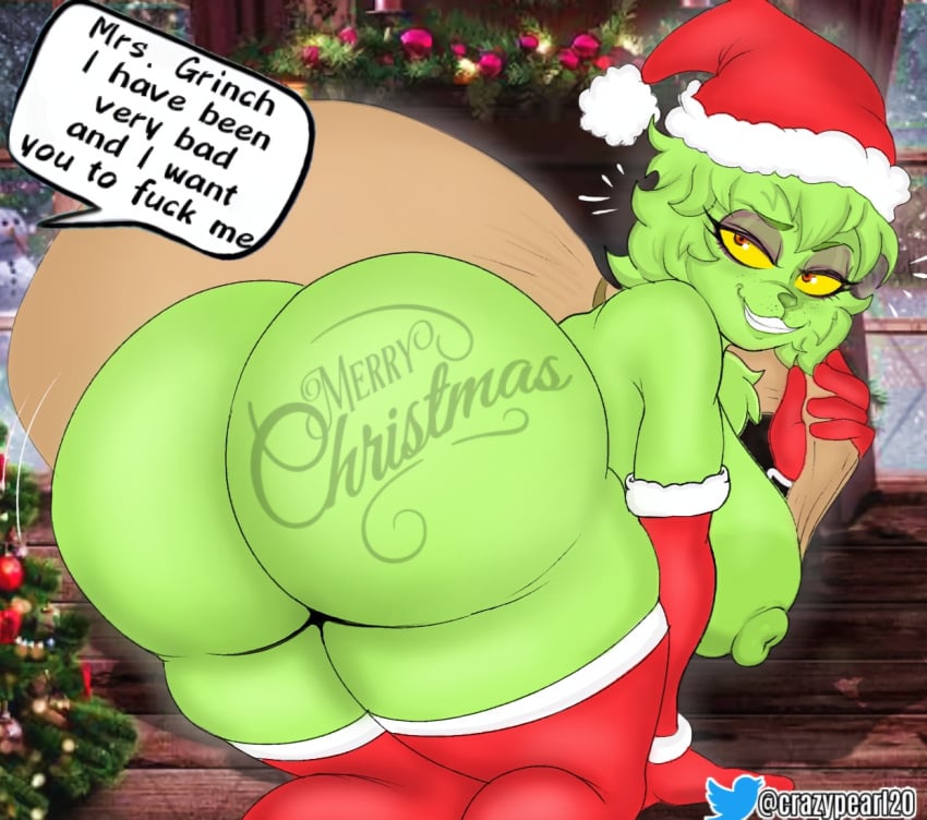 big_ass big_breasts big_butt christmas chubby curvy_figure grinch merry_christmas the_grinch the_grinchess