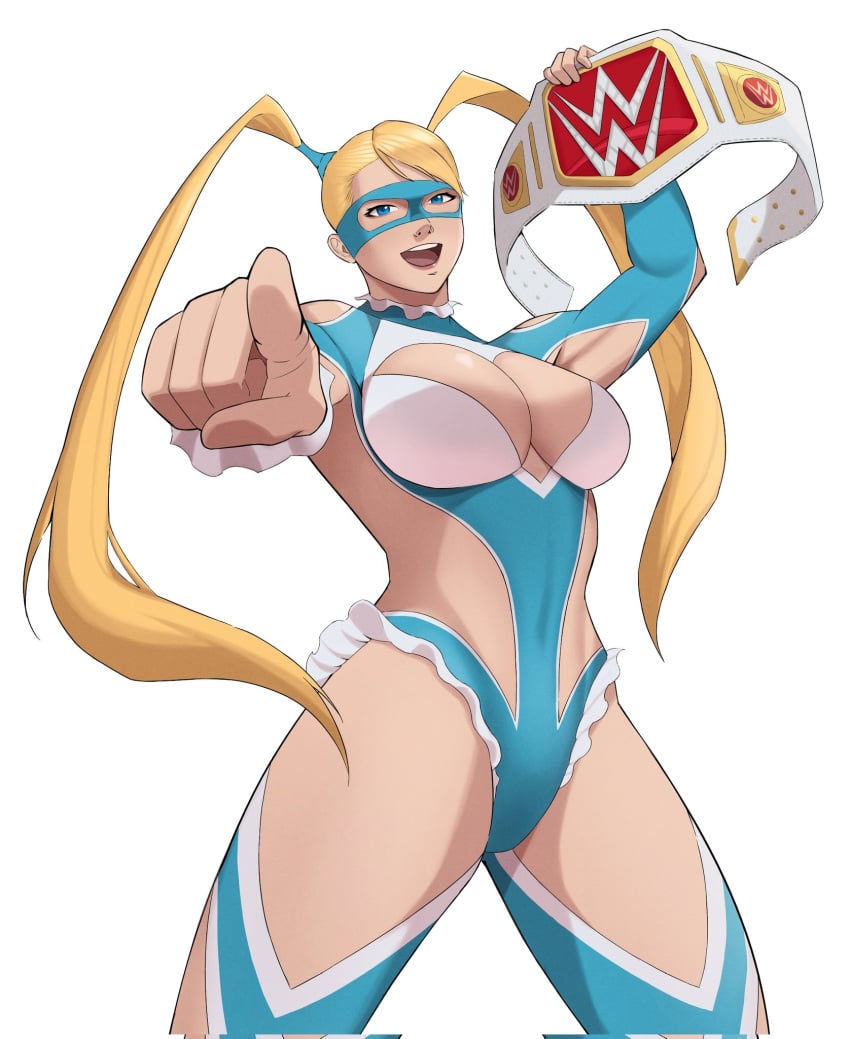 1girls asian asian_female bangs big_breasts blonde_hair blonde_hair_female blue_eyes blue_eyes_female blue_mask breasts breasts_bigger_than_head camel_toe cameltoe capcom champion championship_belt clothed clothed_female clothes clothing crossover curvaceous curvaceous_body curvaceous_female curvaceous_figure curvaceous_hips curves curvy curvy_body curvy_female curvy_figure curvy_hips curvy_thighs digital_drawing digital_media fanart fanart_from_twitter female female_human female_on_top female_only japanese japanese_female long_blonde_hair long_ponytail mask mika_nanakawa open_window pointing pointing_at_viewer ponytail ponytail_(hair) ponytail_female ponytails pro_wrestler pro_wrestling rainbow_mika round_breasts shiny_body shiny_breasts shiny_clothes shiny_hair shiny_skin shiny_thighs skimpy skimpy_clothes skimpy_costume solo street_fighter street_fighter_v tagme thick thick_body thick_bottom_lip thick_hips thick_legs thick_lips thick_thighs thighhighs thighs title_belt unknown_artist voluptuous voluptuous_female white_background wrestler wrestling wrestling_femdom wrestling_mask wrestling_outfit wrestlingryona wwe wwe_raw_women's_championship_belt wwe_womens_championship_belt