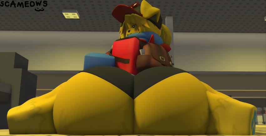 Big Ass (Female) Rule 34 Image