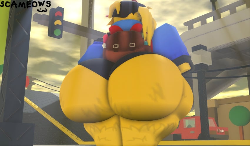 Big Ass (Female) Rule 34 Image