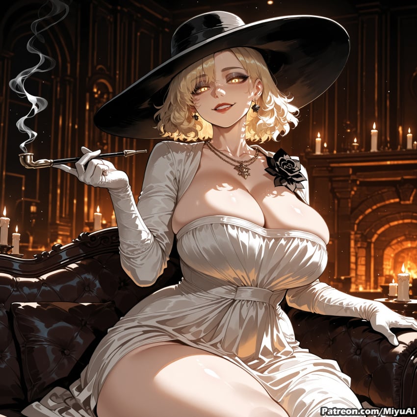Alcina Dimitrescu (Cosplay) Rule 34 Image