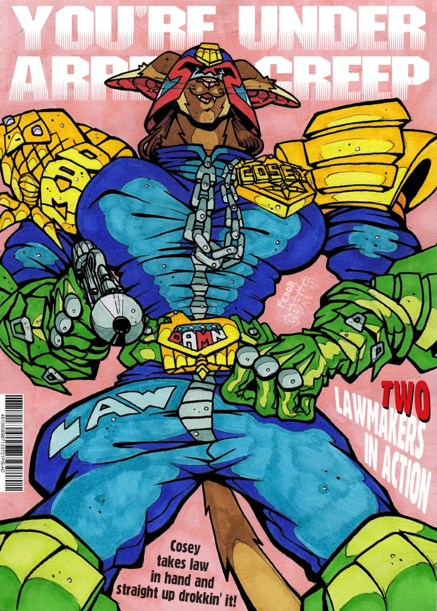 Judge Dredd (Franchise) Rule 34 Image