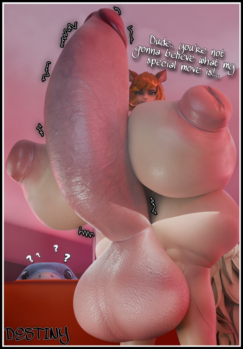 1futa 3d ass_bigger_than_head balls_bigger_than_head breasts_bigger_than_head breasts_bigger_than_torso enormous_breasts erection futanari huge_ass huge_cock hyper hyper_ass hyper_balls hyper_breasts hyper_hips hyper_penis looking_at_viewer low-angle_view massive_penis nsfwdestiny penis_bigger_than_body penis_longer_than_knee short_hair squirrel_girl_(marvel_rivals) tagme thick_thighs wide_hips