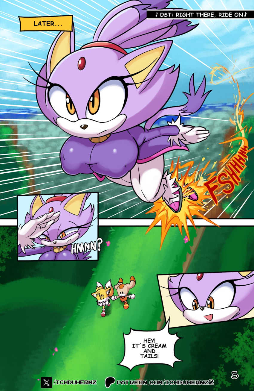 Blaze The Cat (Sonic (Series)) Rule 34 Image