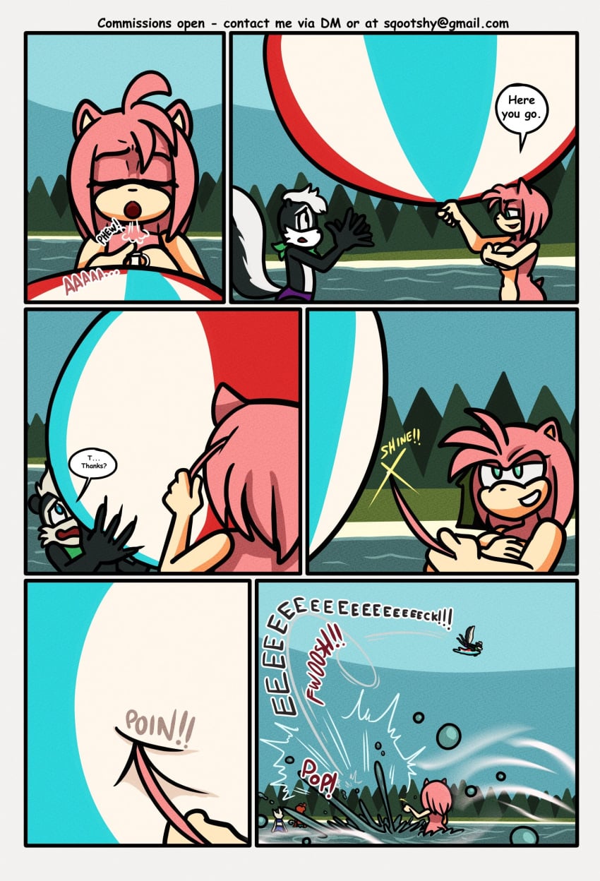 Amy Rose (Geoffrey St. John) Rule 34 Image