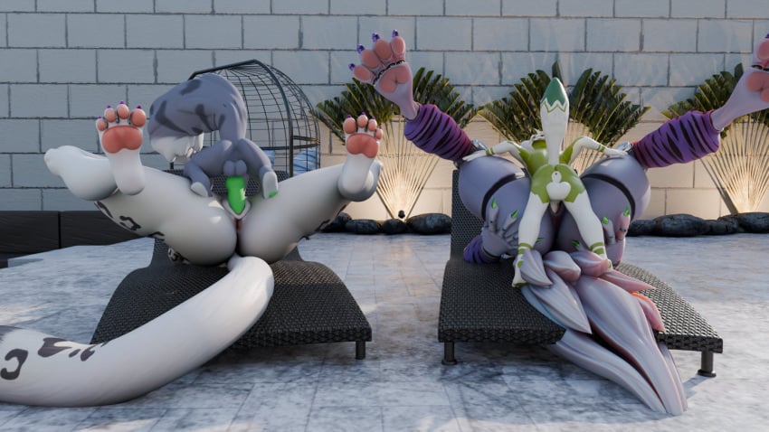 2boys 2girls 3d big_ass big_breasts big_penis breasts bubble_butt female five_nights_at_freddy's furry huge_ass huge_breasts huge_cock momiji_werefox penis roxanne_wolf_(fnaf) roxanne_wolf_(mayosplash) straight tagme thick_thighs wide_hips yorha_2b