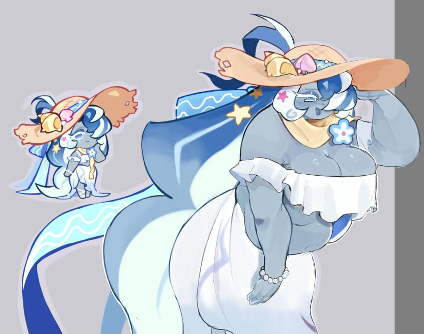 Blue Whale Cookie (Cookie Run) Rule 34 Image