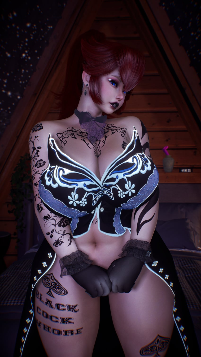 1girl 1girls 2026 3d 4k abs alternate_breast_size alternate_hair_color background bed bedroom belly belly_button big_breasts big_lips black_eyeshadow black_lipstick blue_eyes bnwo breasts breasts_bigger_than_head cabin chromatic_aberration clothed clothing crashbanditkut depth_of_field detailed_background dress earrings eyebrows eyelashes eyeshadow female gloves hair half-closed_eyes hi_res high_resolution highres huge_breasts huge_thighs human indoors inside light-skinned_female light_skin lips lipstick long_eyelashes long_hair looking_at_viewer makeup mario_(series) mascara mature muscular muscular_belly navel night nintendo parted_lips piercing pinup princess princess_peach qos qos_tattoo queen_of_spades queen_of_spades_symbol queen_of_spades_tattoo red_hair room self_upload six_pack snow snowbunny solo solo_female solo_focus standing straight tattoo tattoos tattoos_everywhere thick thick_lips thick_thighs thighs tummy virt-a-mate virtamate voluptuous voluptuous_female young young_female
