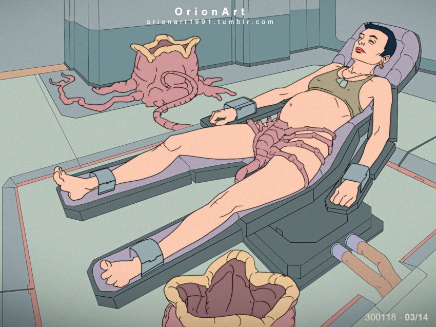 Facehugger (Alien (Franchise)) Rule 34 Image