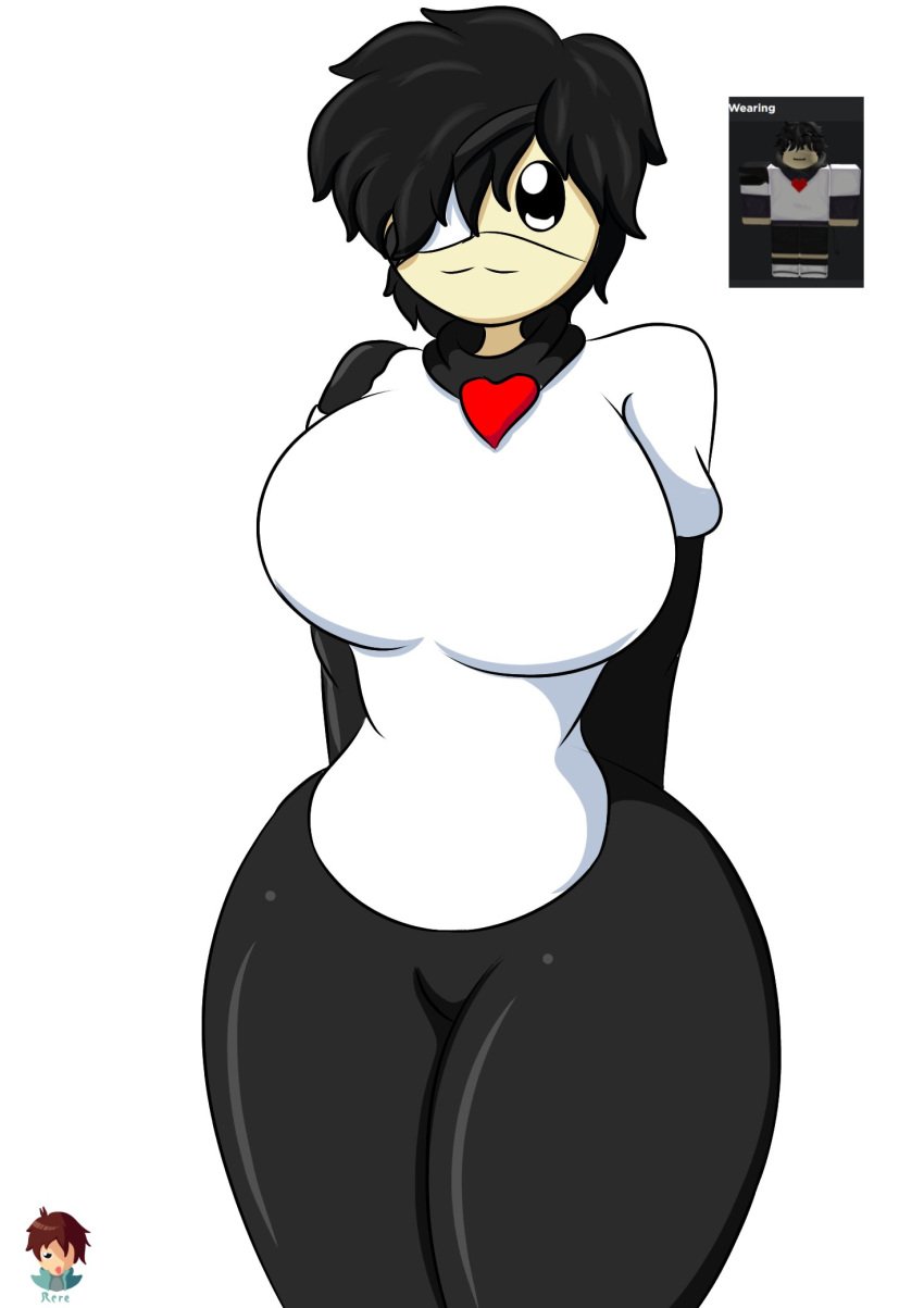 1girls breasts clothed medium_breasts notsosafeegg reference_image roblox roblox_avatar robloxian tagme thick_thighs thighs undertale x404frisk