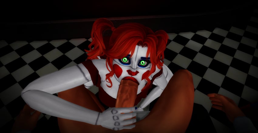 3d animatronic animatronic_female baby_(fnafsl) blowjob circus_baby circus_baby_(fnaf) clown_girl fellatio five_nights_at_freddy's five_nights_at_freddy's:_sister_location fnaf handjob oral pof3445 robot robot_girl robot_humanoid sims4 sister_location the_sims_4