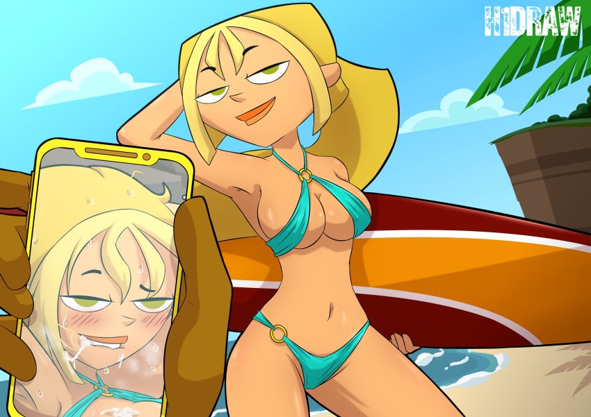 2d athletic athletic_female blonde_female bridgette_(tdi) busty cartoon_network female female_focus h1draw hourglass_figure tagme teletoon total_drama_island white_female wide_hips