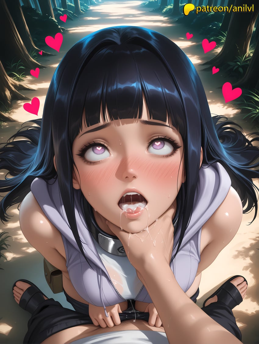 1boy 1girls 2025 ai ai_assisted ai_generated anilvl anime anime_girl anime_style artist_name bamboo bangs bare_shoulders barefoot beach black_hair blunt_bangs blush breast breasts breasts breasts broken_heart bush bust chest christmas_tree cum drooling female forest grass heart heart-shaped_pupils heart_censor heart_eyes hi_res high_quality high_resolution highres hyuuga_hinata hyuuga_hinata konohagakure_symbol long_hair looking_at_viewer looking_up naruto naruto:_the_last naruto_(series) naruto_shippuden nature on_grass open_mouth outdoors palm_tree pants patreon patreon_username pov purple_eyes river road saliva sandals sleeveless solo_focus spoken_heart stable_diffusion straight symbol-shaped_pupils toeless_footwear toeless_legwear toenail_polish toenails toes tongue tongue_out tree watermark