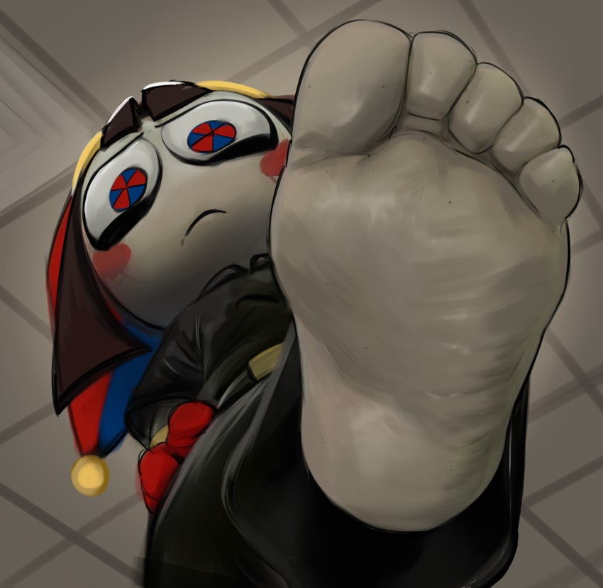 dirty_feet fast_food fooooly foot_fetish foot_focus giantess patreon_exclusive patreon_reward pomni_(the_amazing_digital_circus)