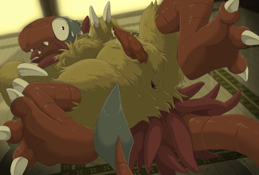 anus archen ass avian blush blush_lines bodily_fluids caught_in_the_act caught_masturbating claws cum cum_drip cum_on_face cum_on_penis dripping drooling ejaculation embarrassed fossil_pokemon generation_5_pokemon genital_fluids genitals hi_res lying lying_on_ground male masturbation nintendo on_back on_ground open_mouth penis pokemon pokemon_(species) presenting presenting_anus presenting_hindquarters presenting_penis qrnrr saliva solo sweat sweatdrop tongue tongue_out