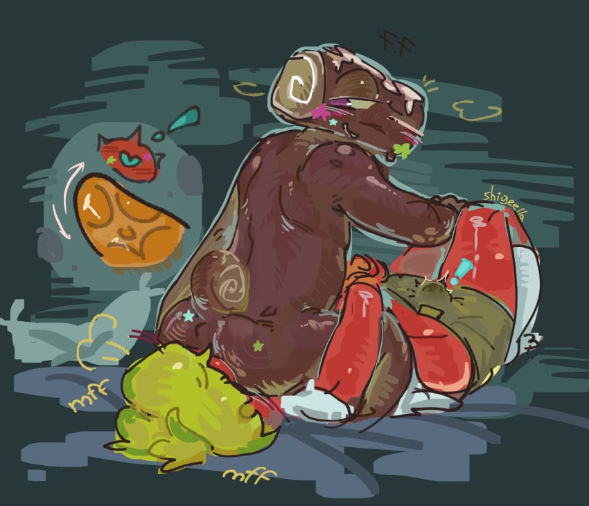 2boys ass_on_face chubby_male cosmo_(dandy&#039;s_world) dandy&#039;s_world eating_ass gay gay_sex rimming rimming_male sanfic215949 sprout_(dandy&#039;s_world) yaoi