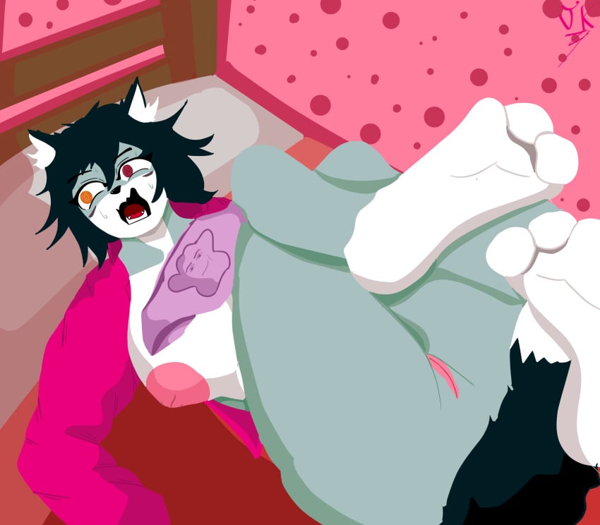 female furry nervous nude