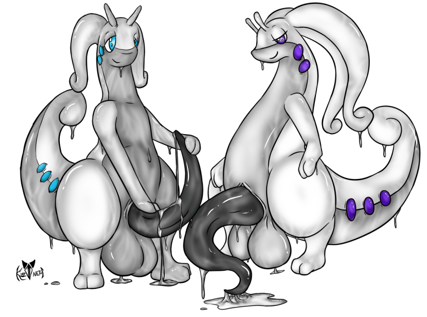 balls big_balls big_penis cum goo goodra huge_balls huge_cock kizzneth long_penis male nintendo penis pokémon_(species) pokemon pokemon_(species) prehensile_penis video_games yaoi