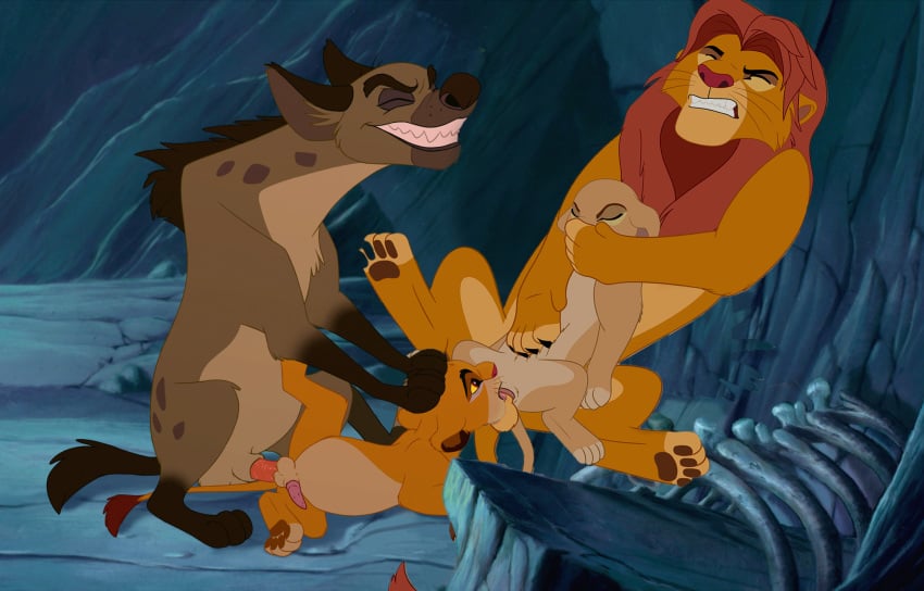 disney father father_and_son female forced male mufasa nala parent simba size_difference son straight the_giant_hamster the_lion_king yaoi young