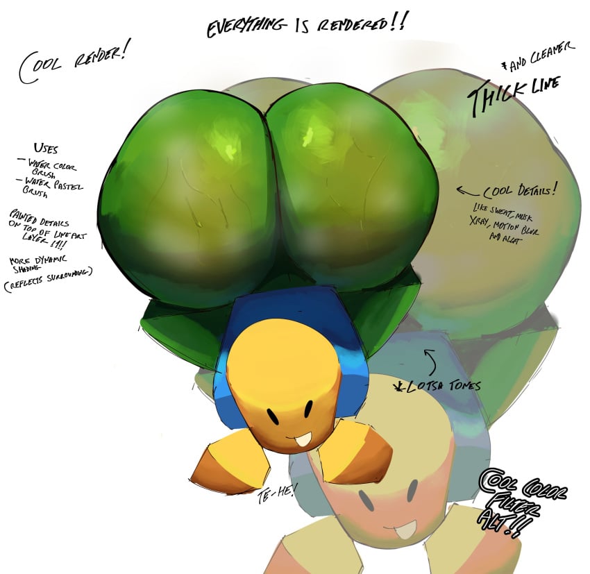 Noob (Roblox) Rule 34 Image