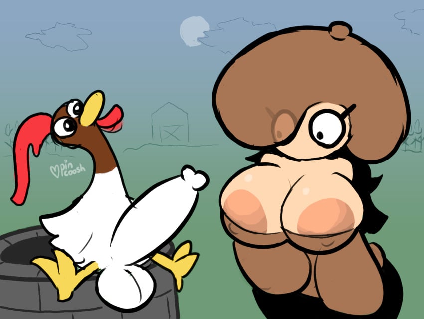 Mushroom Toppin (Mort The Chicken) Rule 34 Image