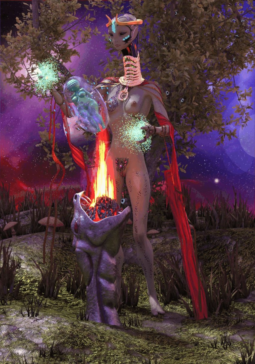 animated_gif chup@cabra huge_breasts kaminoan morph star_wars tagme thicc