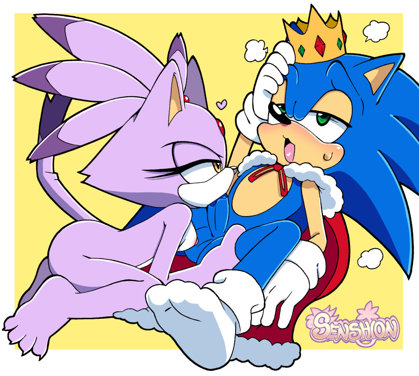 Blaze The Cat (Sega) Rule 34 Image
