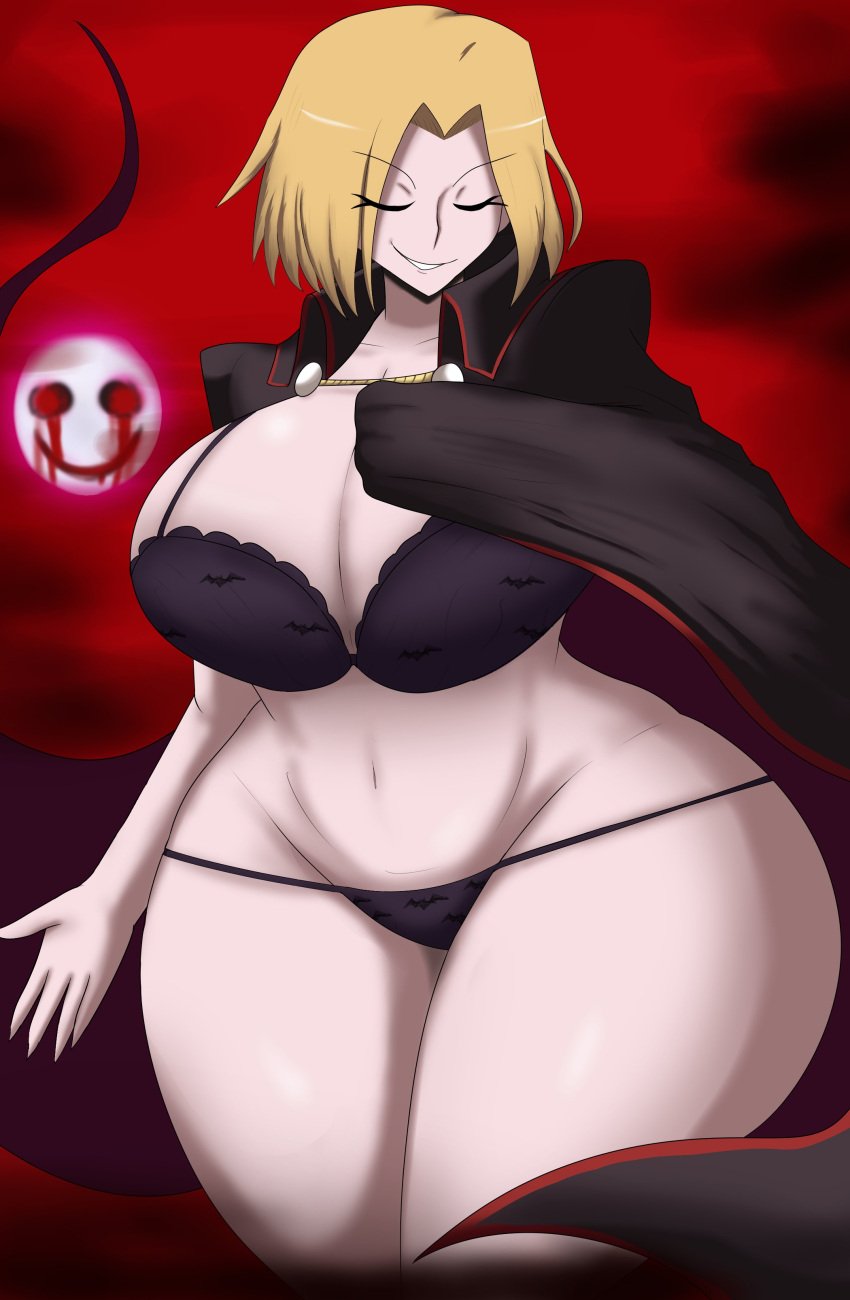 1girls 2024 2d 2d_(artwork) big_breasts blonde_female blonde_hair blonde_hair_female breasts female female_focus female_only genderswap_(mtf) imstupid13 light-skinned_female light_skin melty_blood monster monster_girl night_of_wallachia rule_63 tsukihime type-moon vampire vampire_girl voluptuous voluptuous_female wallachia zepia_eltnam