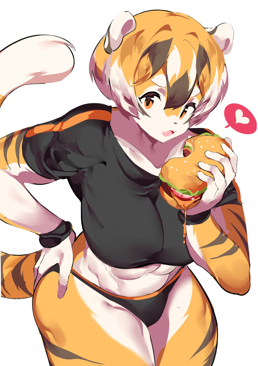 big_ass big_breasts breasts bubble_butt feline female furry huge_ass huge_breasts mei_xiang mx99926 original tagme thick_thighs tiger tiger_girl wide_hips