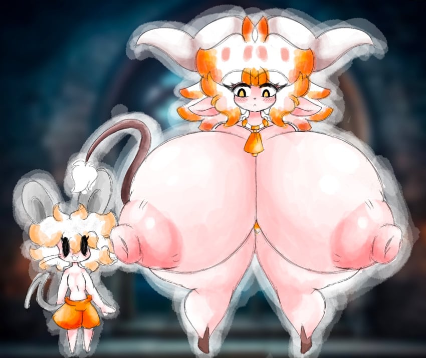 2boys :3d bell bell_collar busty_boy cow_boy cow_ears cow_horns cute embarrassed femboy femboy_with_breasts gigantic_ass gigantic_breasts huge_breasts huge_butt huge_nipples huge_thighs hyper hyper_areola hyper_ass hyper_breasts hyper_nipples male male_only male_with_breasts mouse mouse_boy mouse_ears mouse_humanoid mouse_tail multicolored_fur multicolored_hair multiple_boys multiple_males orange_eyes orange_hair pale-skinned_male pale_skin pants pink_nipples rat rat_ears rat_tail size_difference white_hair