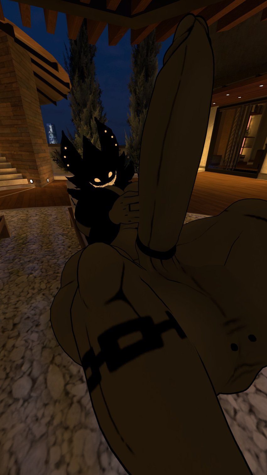 3d big_breasts cock_ring futanari holding_penis horny_futa huge_balls huge_cock karelia_(acerattman) karelia_futanari_(acerattman) laying_on_chair looking_at_viewer ready_to_fuck thick_thighs vrchat vrchat_avatar