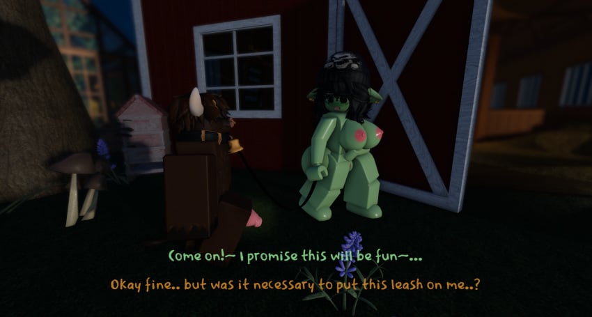 3d collar cow farm needyasuu outside roblox robloxian tagme
