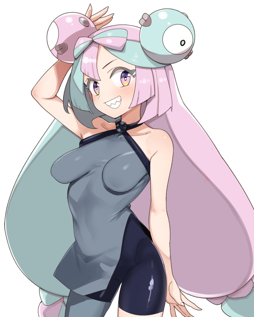 fully_clothed georugu13 iono_(pokemon) pokemon pokemon_sv skin_tight skin_tight_suit tagme