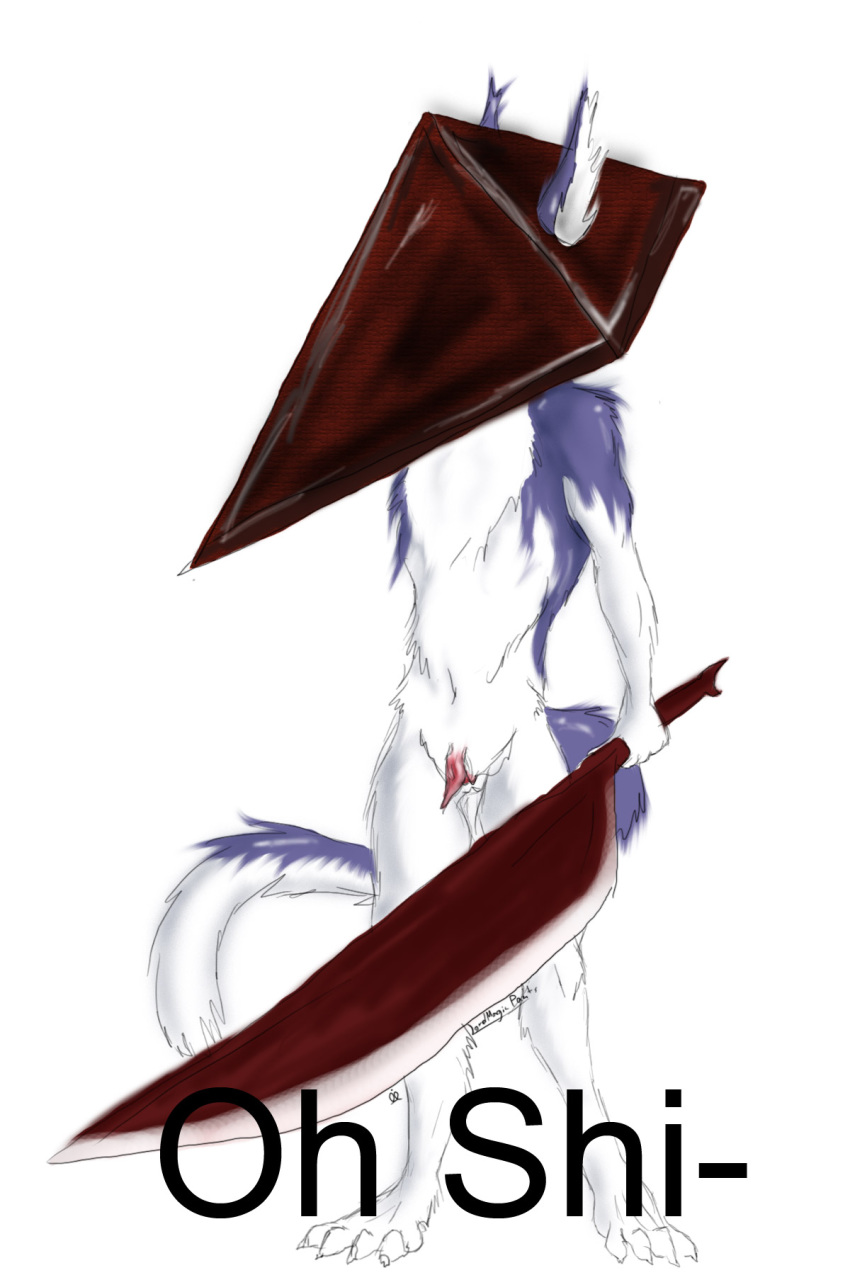 furry meme pyramid_head rain_silves sergal silent_hill tagme