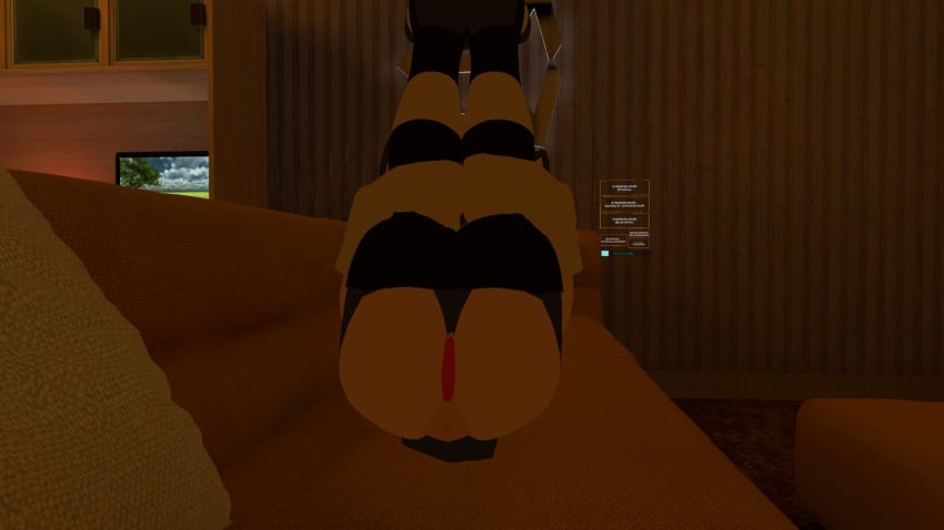 ass before_sex couch curse_(sonic.exe) hedgehog holding_legs legs_together legs_up on_back on_couch pussy showing_ass showing_off showing_off_ass showing_pussy sonic.exe thighhighs thighs vrchat vrchat_avatar waiting_for_sex