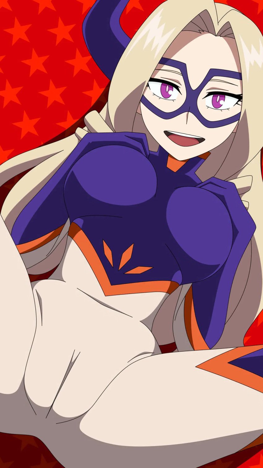 cameltoe cropped hero_outfit_(mha) mount_lady my_hero_academia solo yuu_takeyama